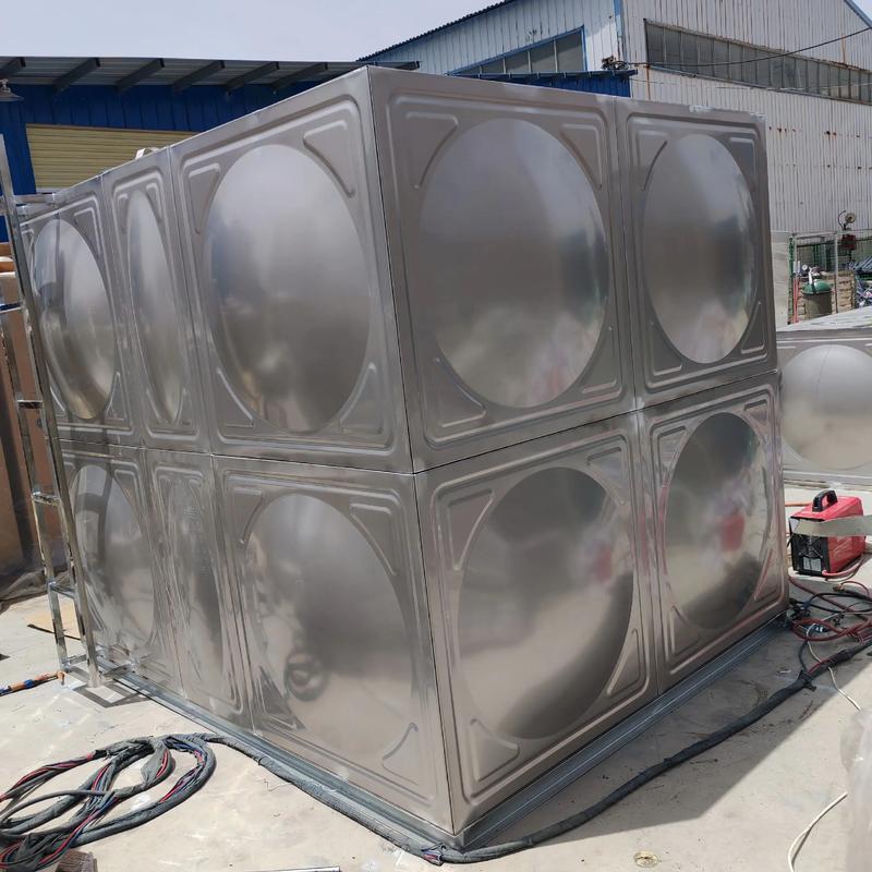 四会市不锈钢水箱交收，肇庆8m³生活水箱，二次供水工程项目