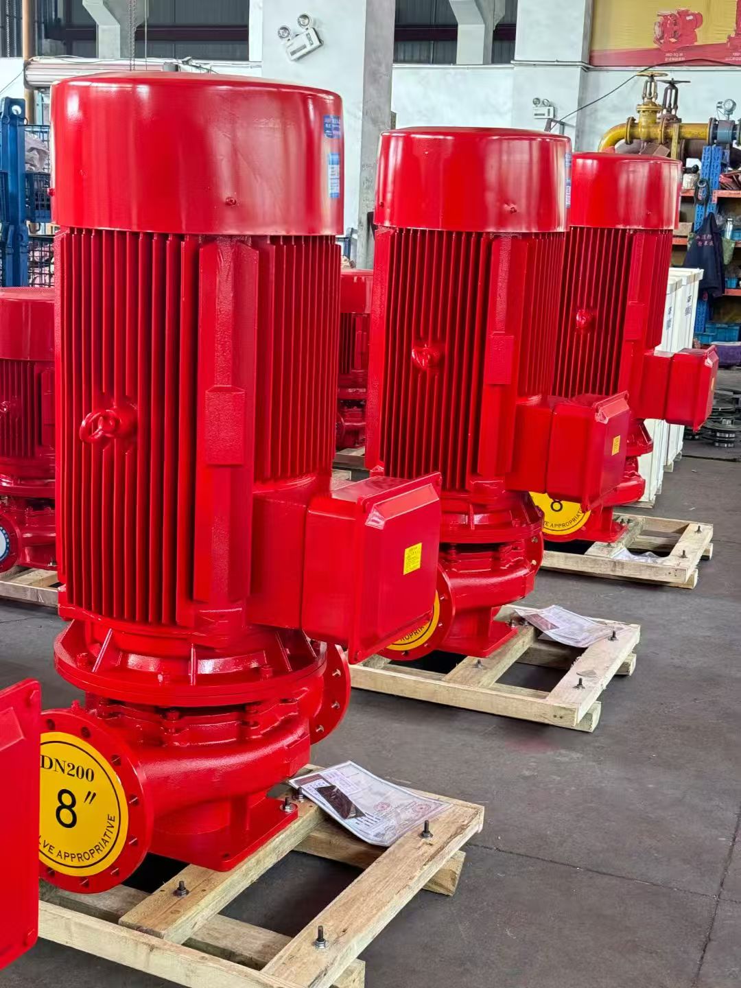 肇庆市消防泵(XBD消防水泵)采购项目，喷淋泵，消火栓泵交付使用