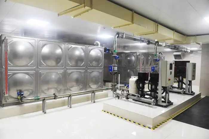 潮州市生活供水设备工程，饶平不锈钢生活水箱安装交收