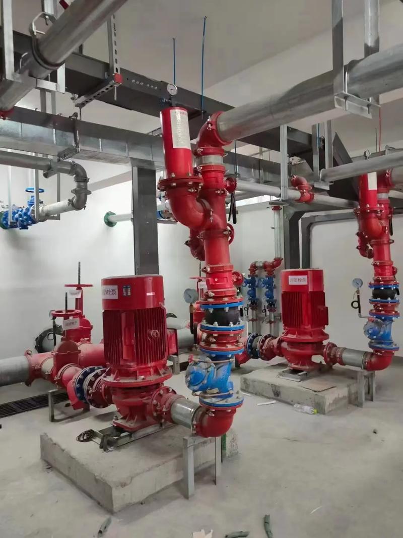 江门市消防工程项目，台山市消防泵采购交货